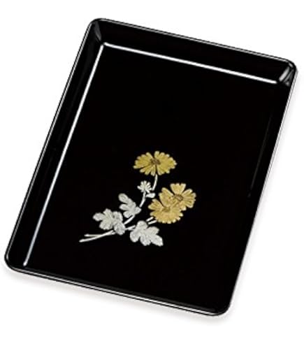 Amazon | 寄木細工角盆（小） | 箱根丸山物産 | トレイ・盆 通販